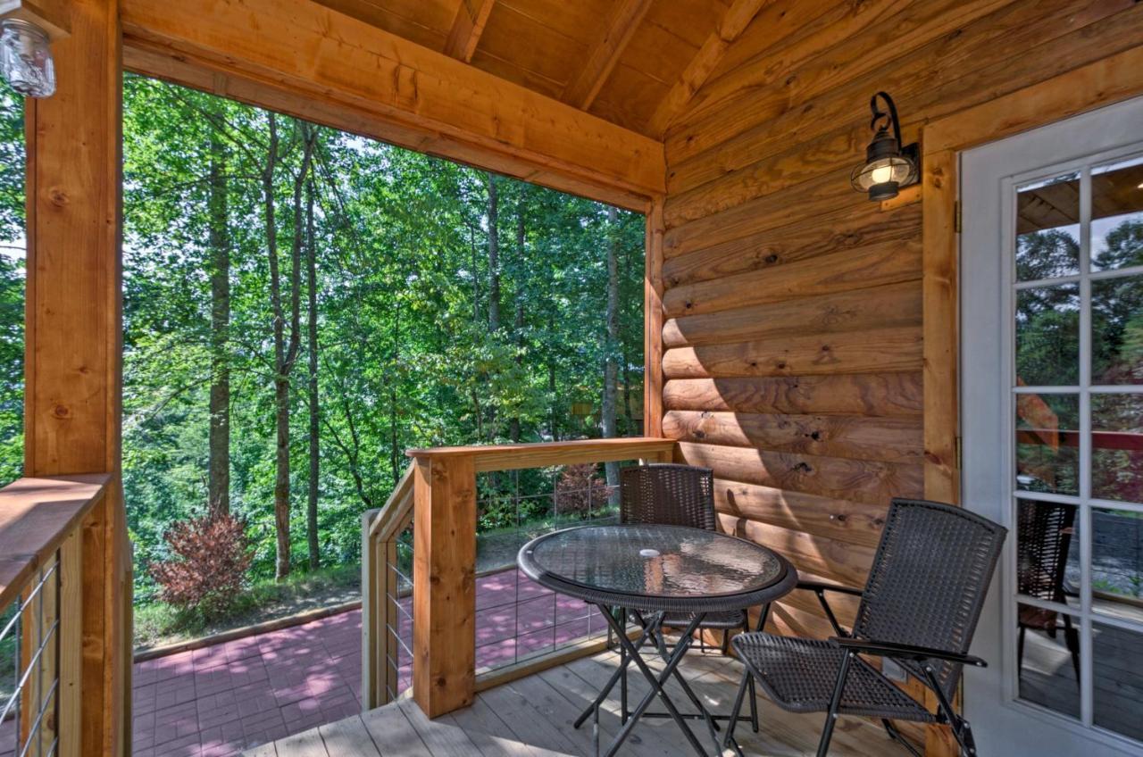 Bryson City Studio With Hot Tub - Near Nantahala! Екстер'єр фото